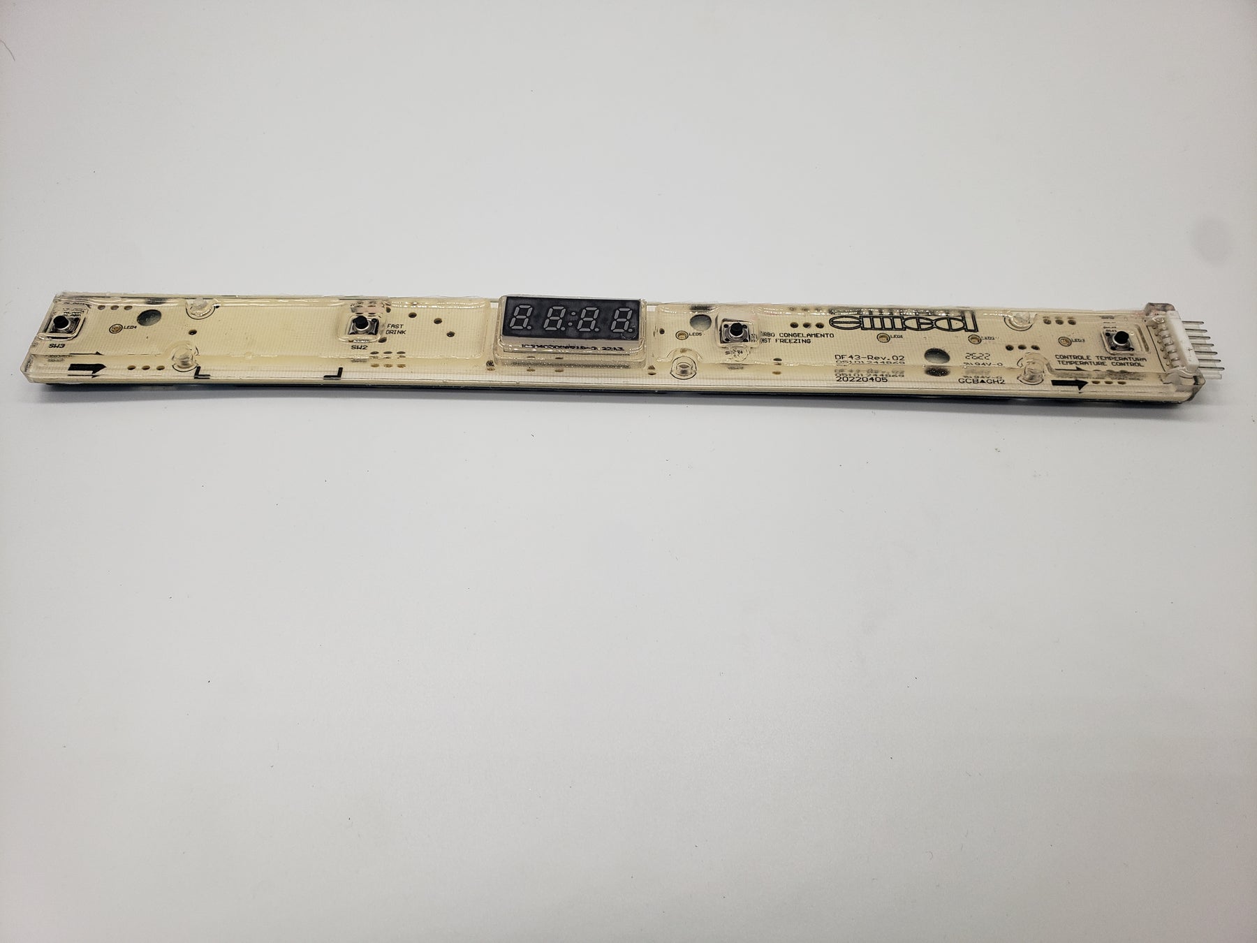 Placa Interface Resinada Compatível Refrigerador Electrolux DF43 DF46 - (725400)